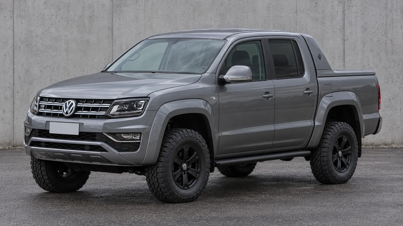Volkswagen Amarok 2H 4Motion with a suspension lift