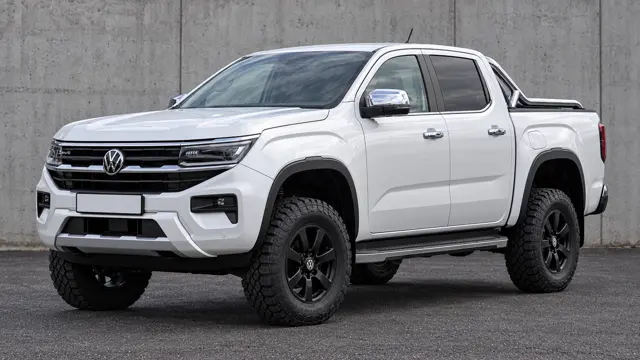 Volkswagen 4x4 with a suspension lift