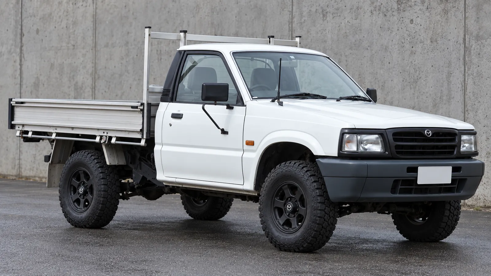 Mazda B-Series UF with a suspension lift