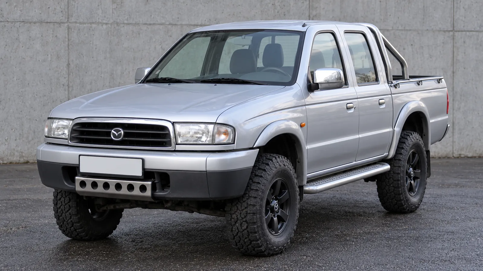 Mazda B-Series UN with a suspension lift