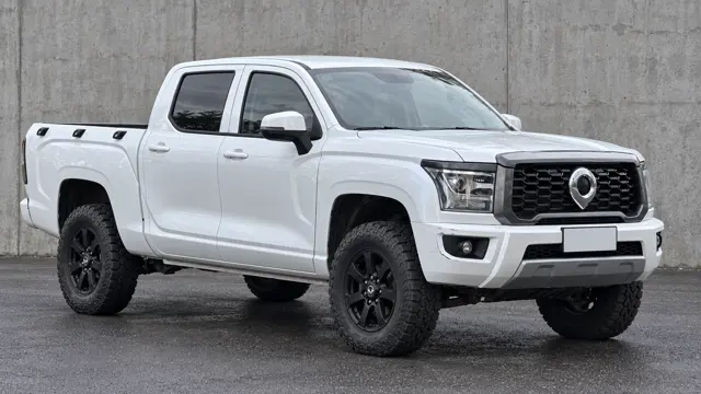 Great Wall 4x4 with a suspension lift