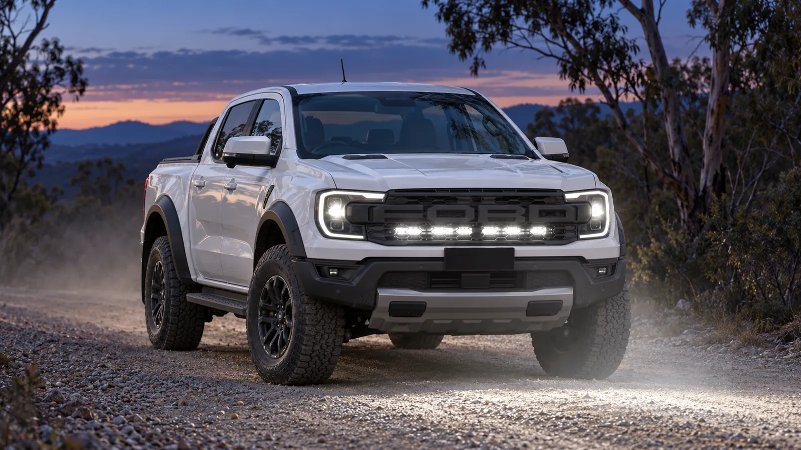 Ford Next-Gen Ranger Raptor Light Bar Behind Grille Kit