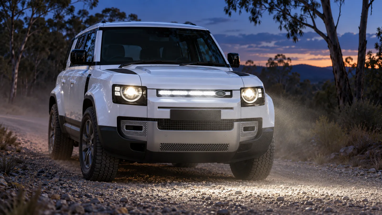 Land Rover Defender L663 (2019-on) Behind Grille Light Bar Kit