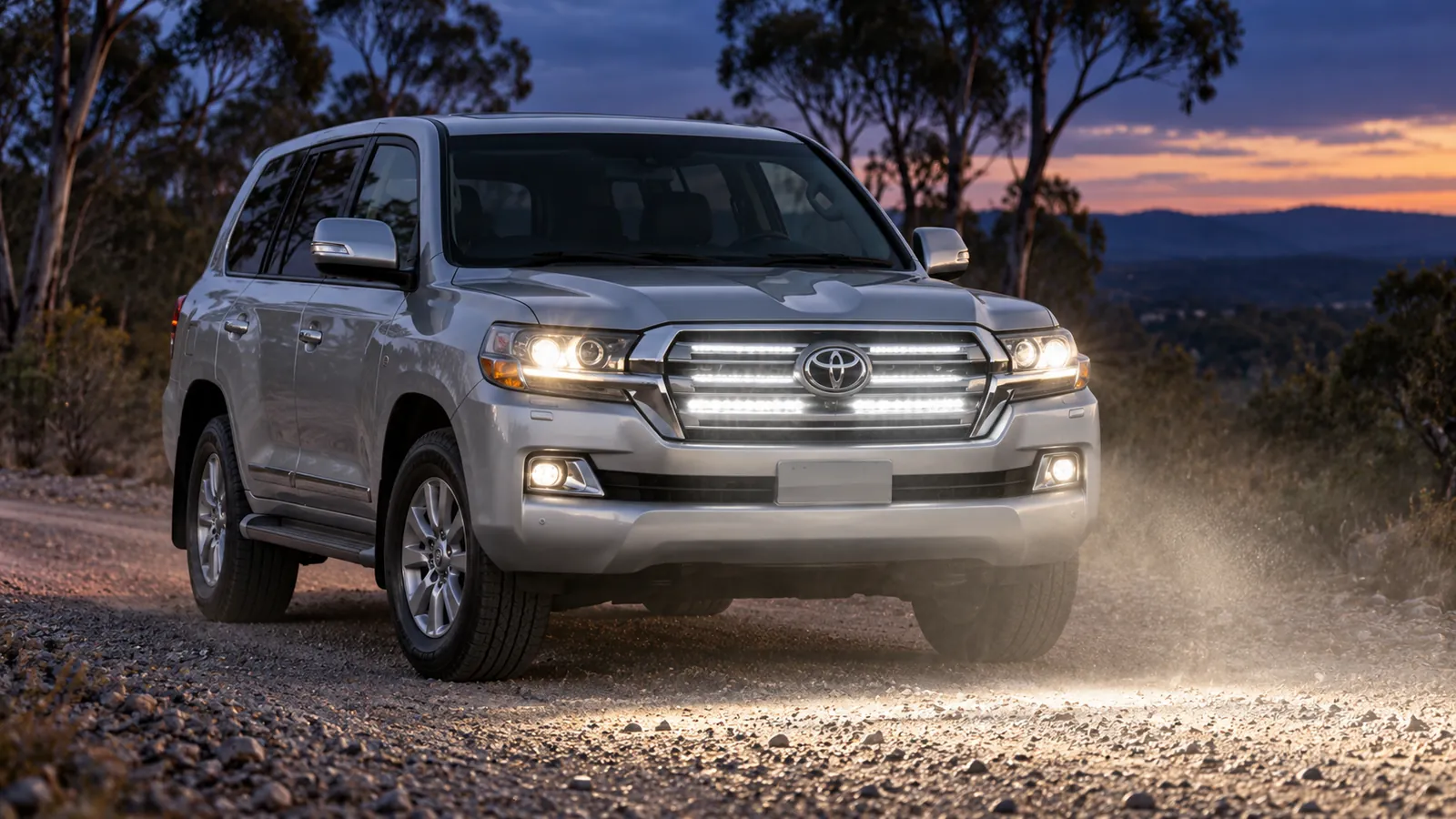 Toyota 200 Series Land Cruiser In-Grille Light Bar Integration Kit