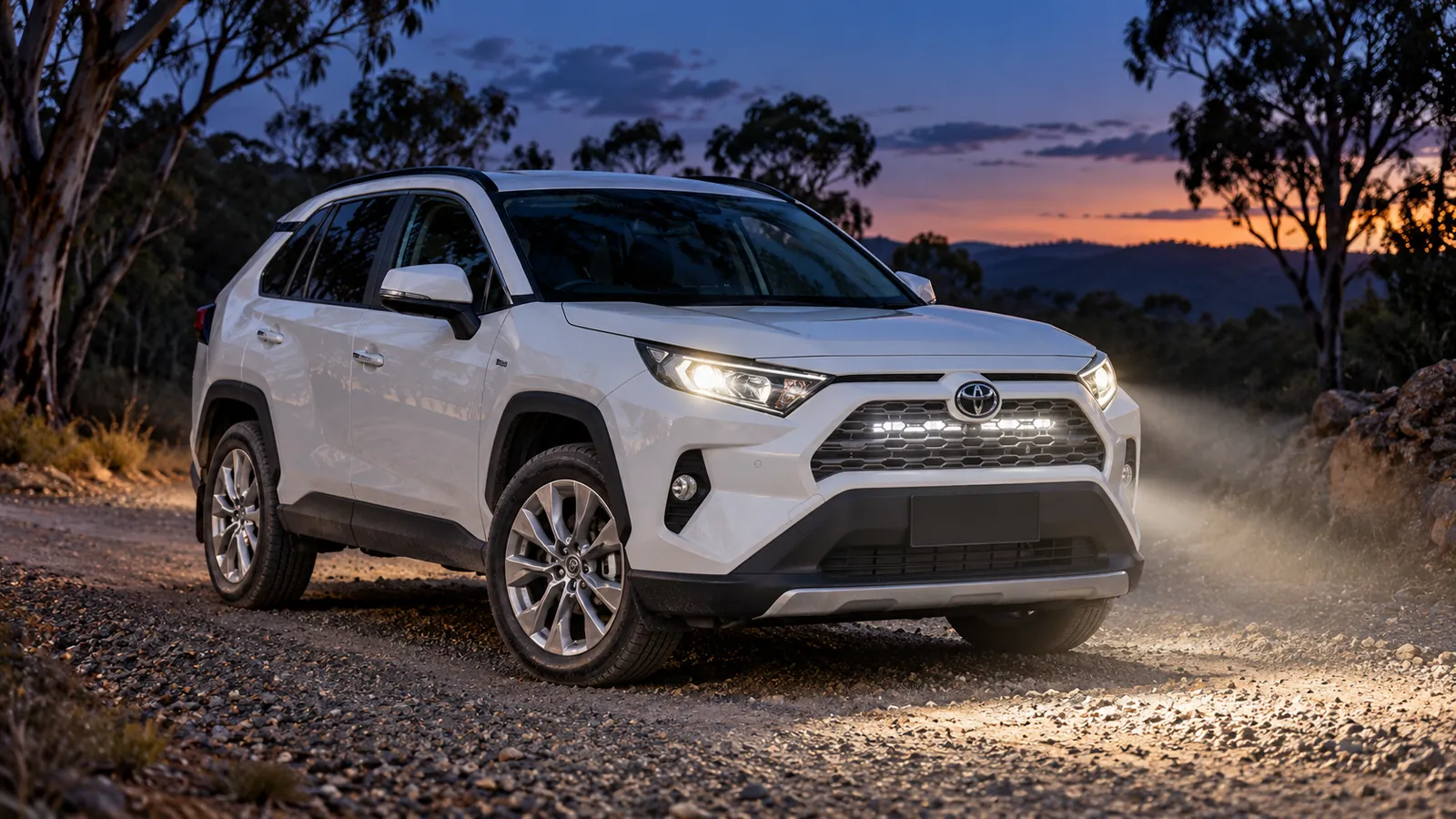 Toyota RAV4 (2019-on) Behind Grille Light Bar Kit