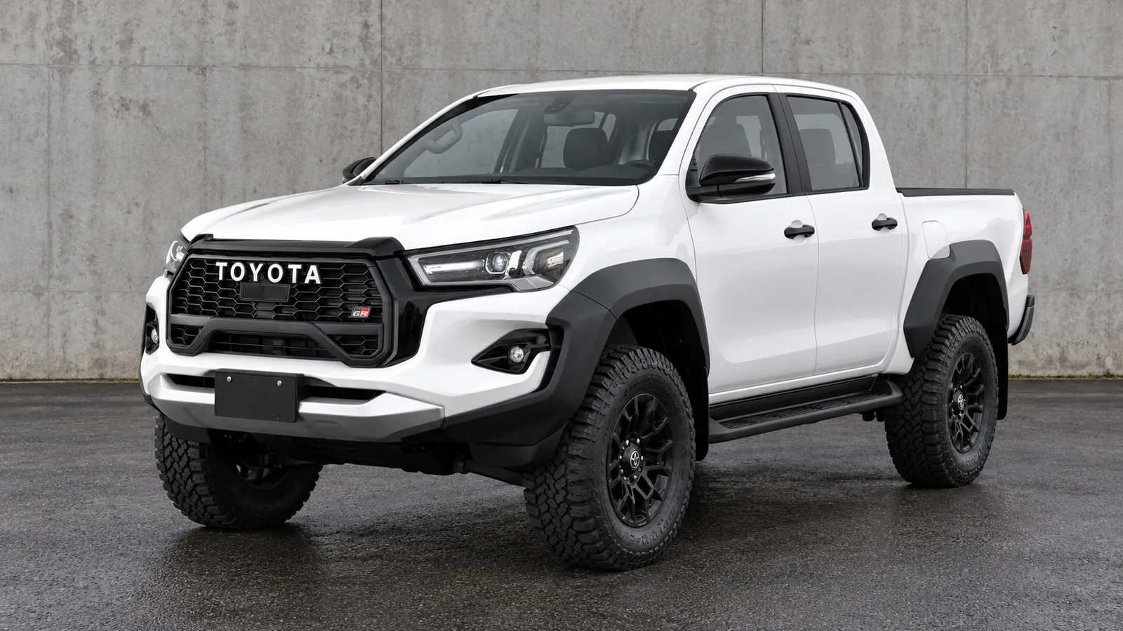 Toyota Hilux N80 GR Sport with a suspension lift