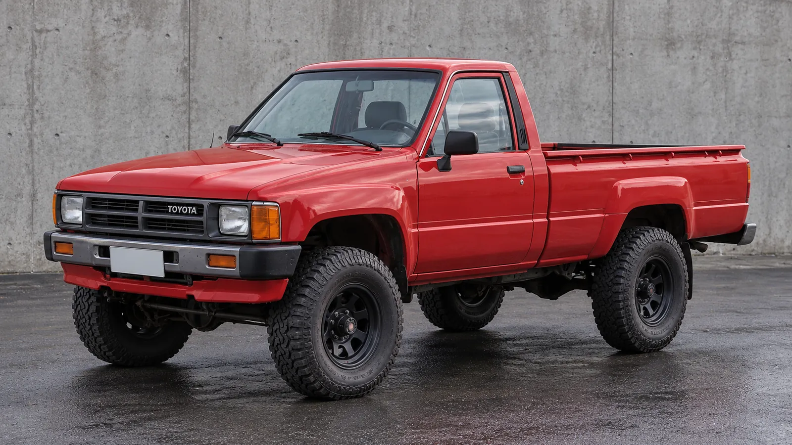 Toyota Hilux _N36, _N46, _N65, _N67, _N105, _N106, Leaf Spring Front & Rear with a suspension lift