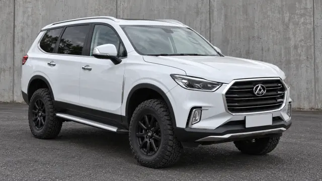 LDV D90 with a suspension lift