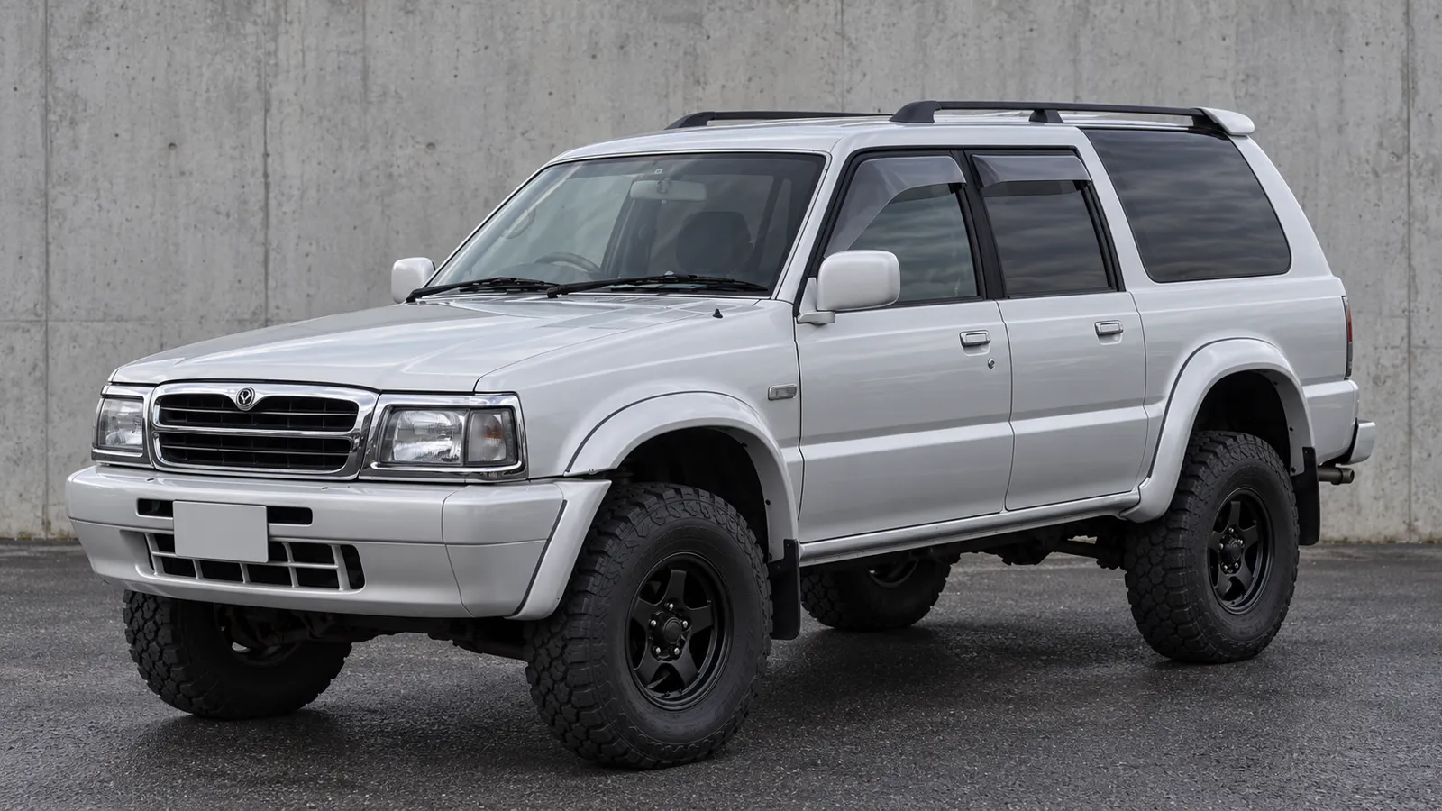 Ford Raider UV with a suspension lift