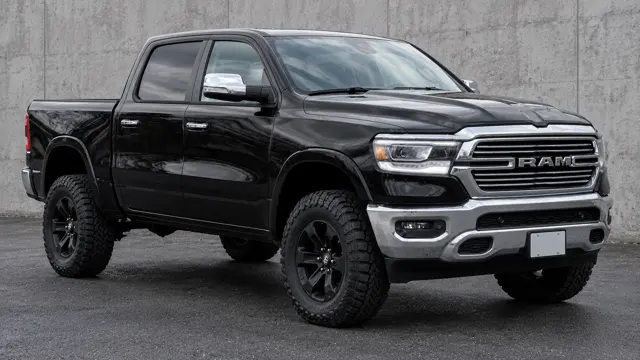 RAM 4x4 with a suspension lift