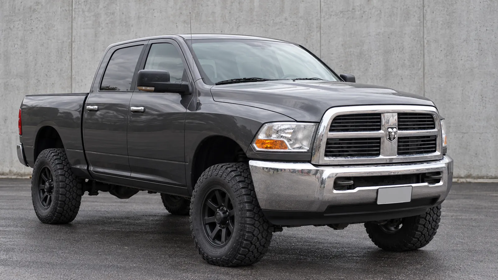 RAM 2500 DJ with a suspension lift