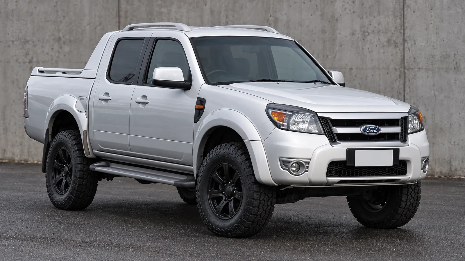 Ford Ranger PJ, PK with a suspension lift