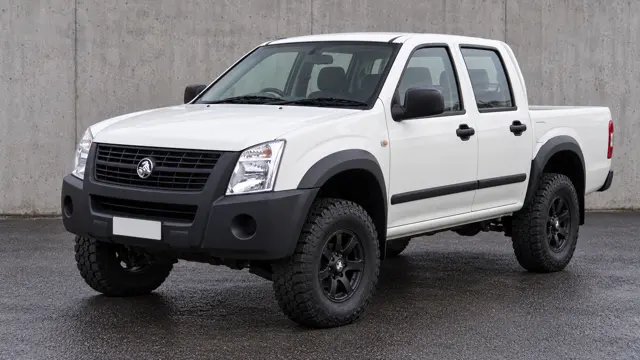 Holden Rodeo with a suspension lift