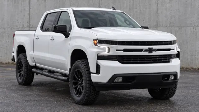 Chevrolet 4x4 with a suspension lift