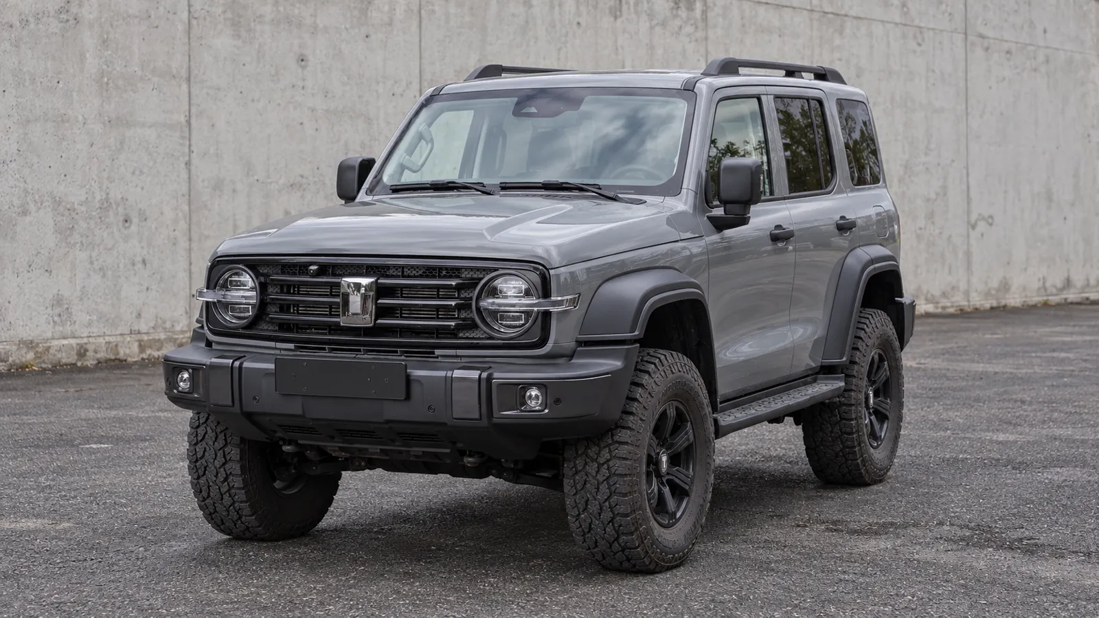 Great Wall Tank 300 with a suspension lift