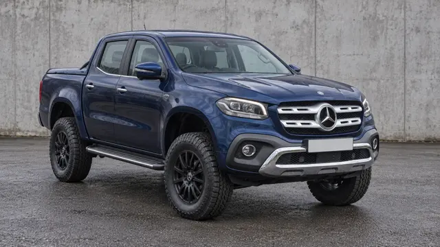 Mercedes-Benz 4x4 with a suspension lift