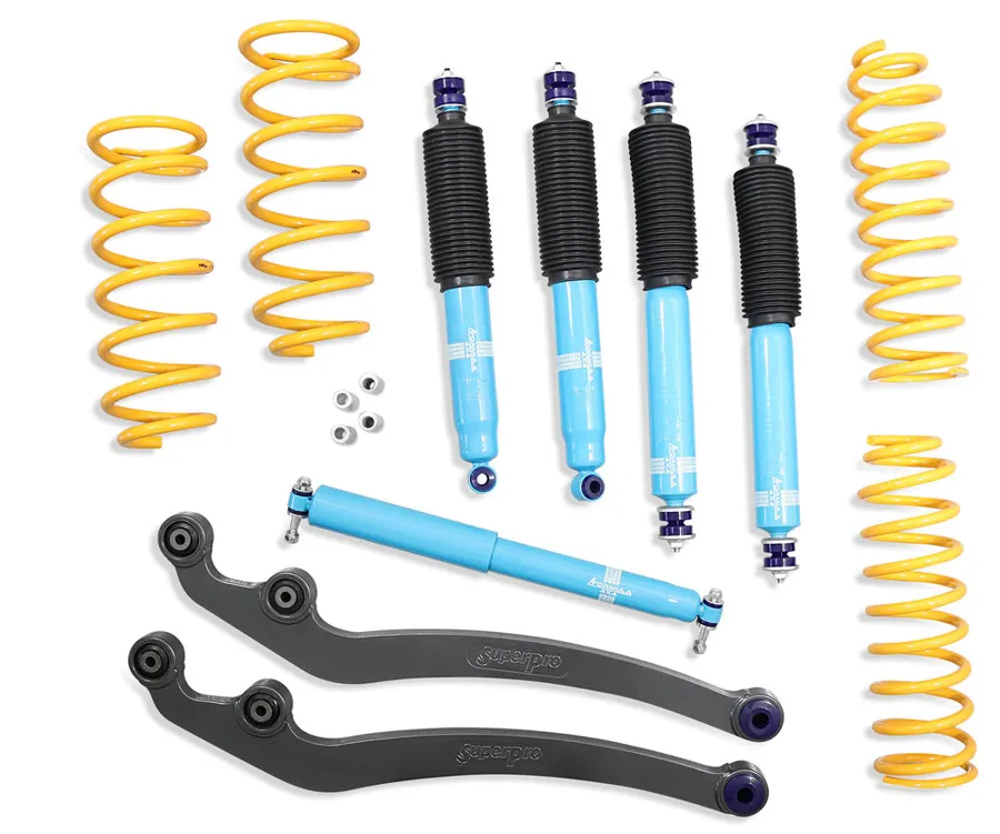 2 Inch 50mm Formula 4x4 Premium Big Bore Lift Kit to suit LandCruiser 80 Series from 1991 to 1998 & 105 Series from 1998 to 2007
