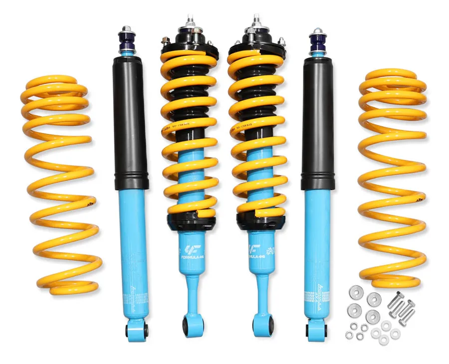 30-40mm Formula 4x4 Lift Kit with Height Adjustable ReadyStruts to suit Toyota Fortuner 2015-on