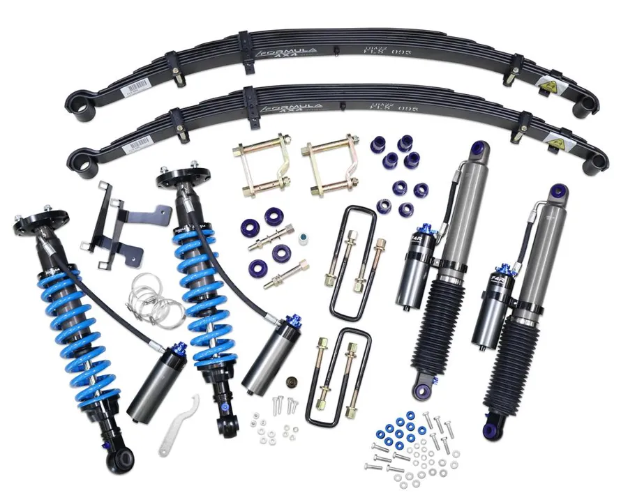 2 Inch to 3 Inch Adjustable Formula 4x4 Lift Kit to suit Toyota Hilux KUN26, GGN25 2005-2015 & Foton Tunland P201 2012-2024