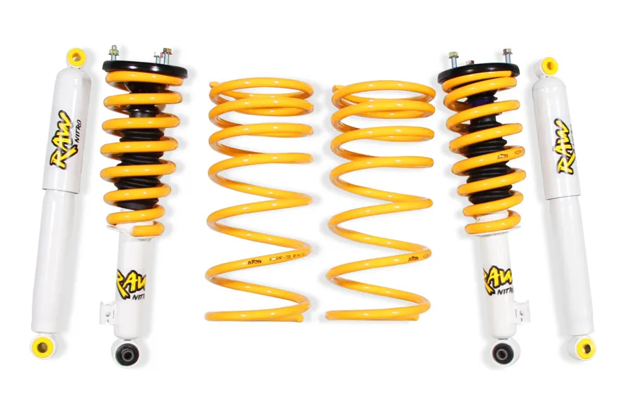 2 Inch 50mm RAW Nitro ReadyStrut Lift Kit to suit Mitsubishi Pajero Sport QE, QF, QG 2015-On