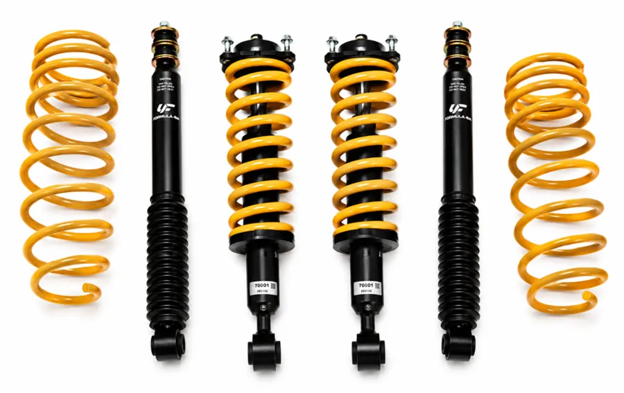 2 Inch 50mm Formula 4x4 Monotube ReadyStrut Lift Kit to suit Toyota Prado 250 Series 2024-on