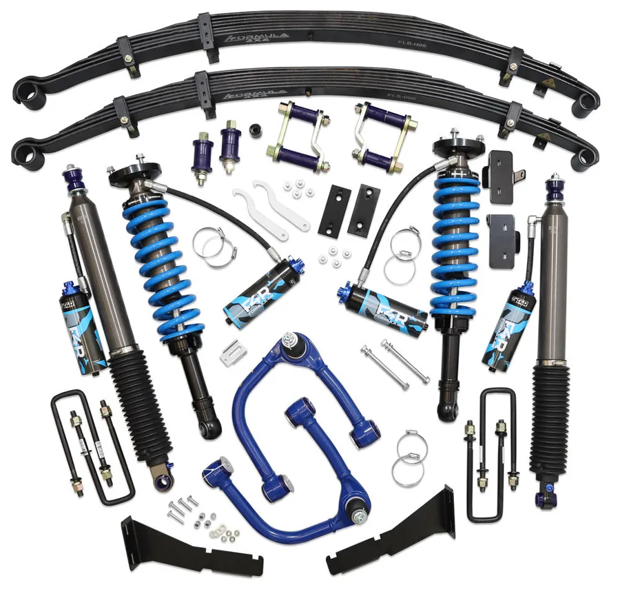2 Inch to 3 Inch Adjustable Formula F4R Lift Kit to suit Toyota Hilux GGN, GUN Rogue Wide-Body & GR Sport 2022-2025