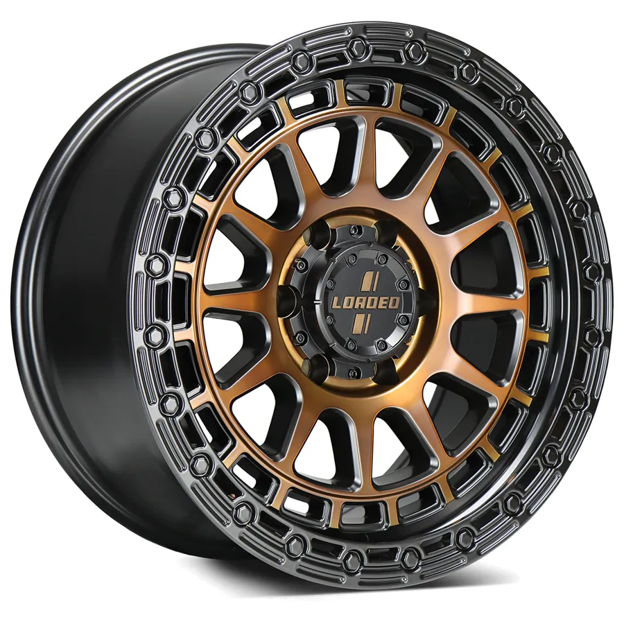 Loaded Canning 1675, Bronze Tint / Black Lip wheel