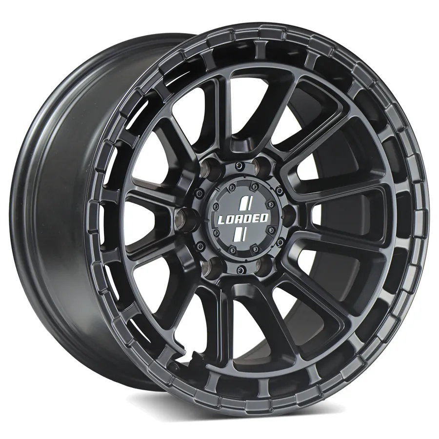 Loaded Carson 1675, Satin Black wheel