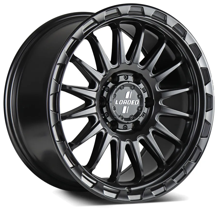 Loaded Creb 1675, Satin Black wheel