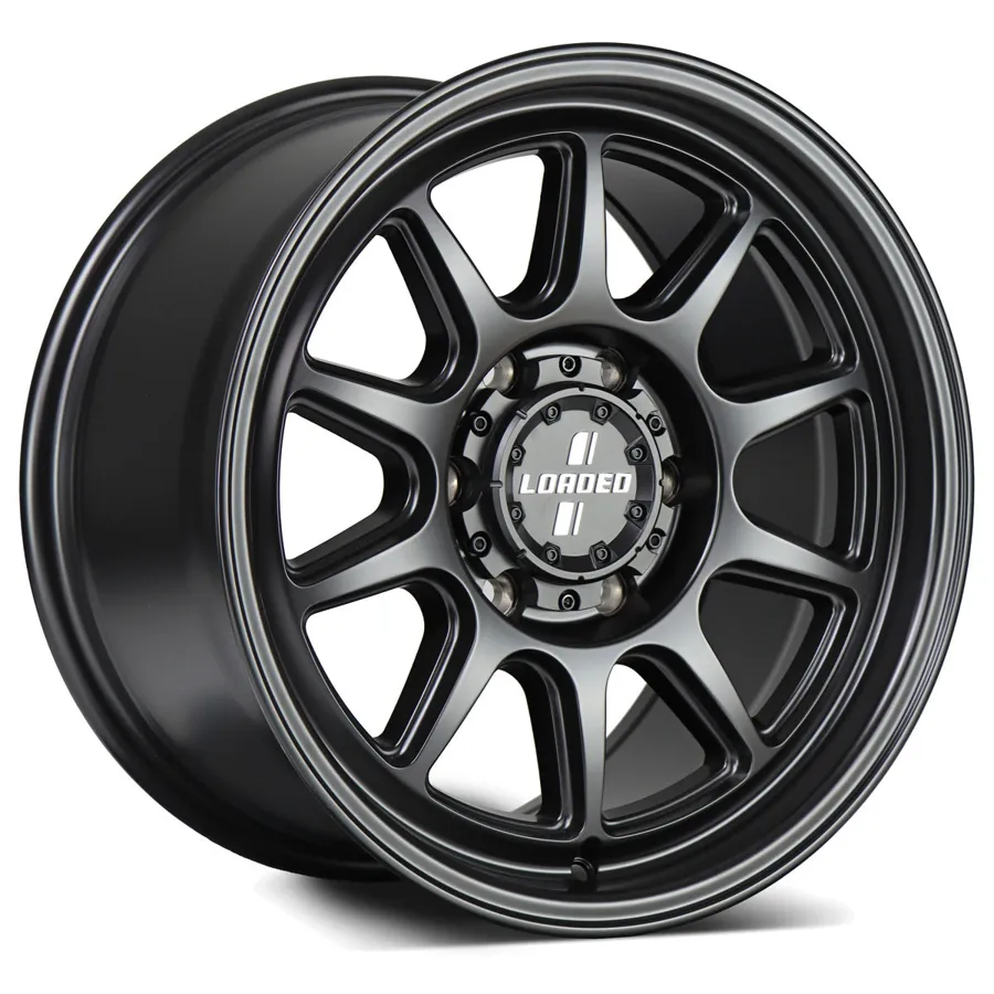 Loaded Ellis 1675, Satin Black wheel