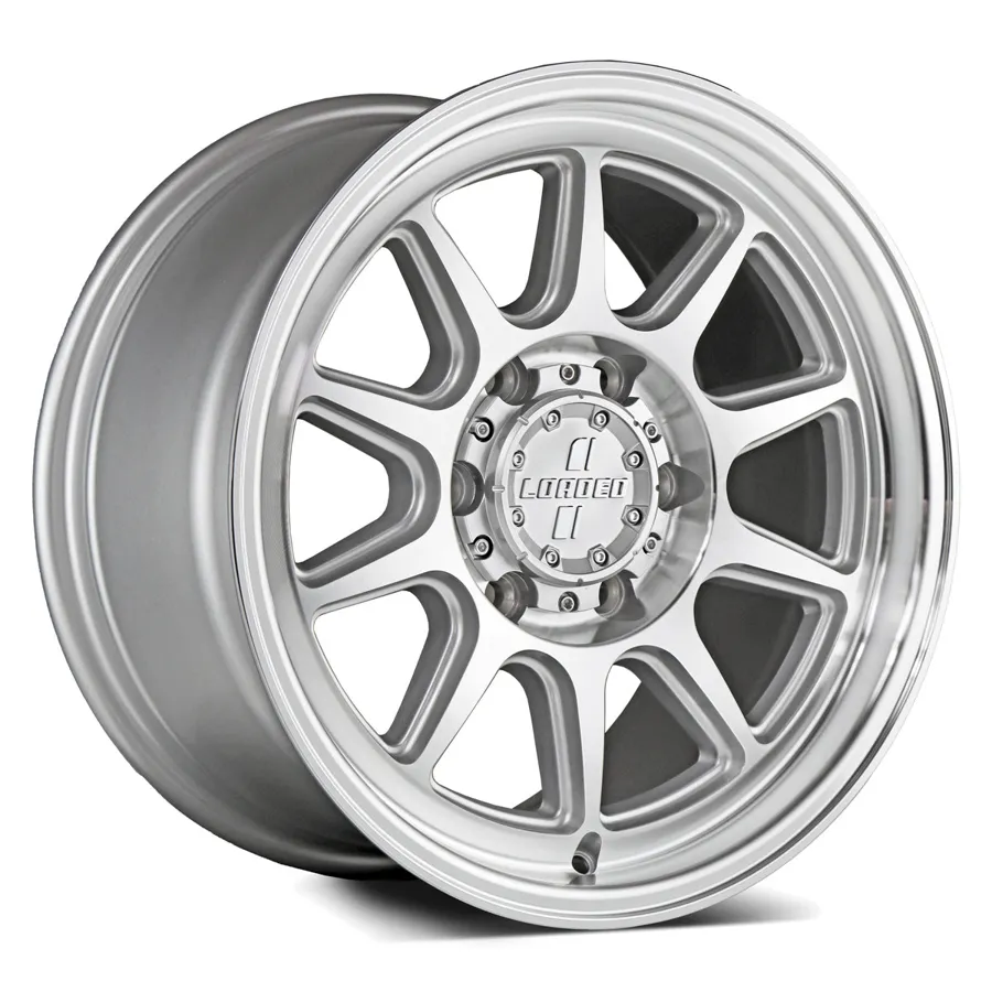 Loaded Ellis 1675, Silver Machined wheel