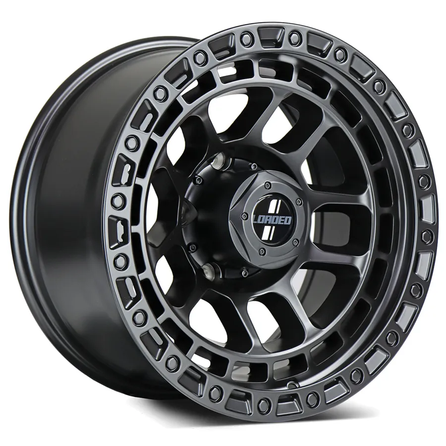 Loaded Gibb 1675, Satin Black wheel