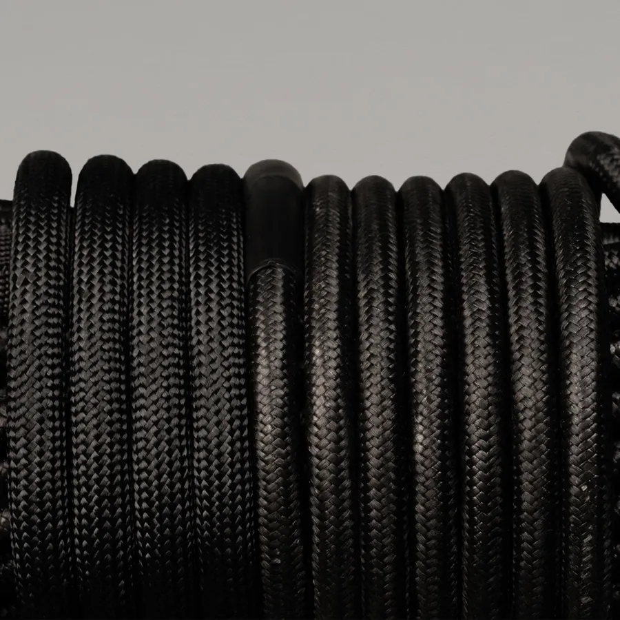 Runva Armortech 35m x 10mm Synthetic Rope BLACK