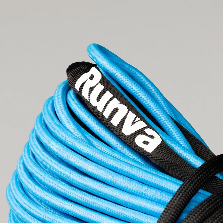 Runva Armortech 35m x 10mm Synthetic Rope BLUE