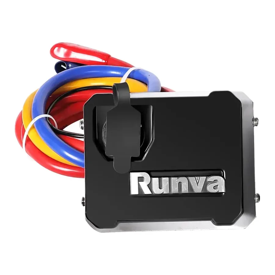 Runva Premium Series Complete 12V Control Box with Cables - Black