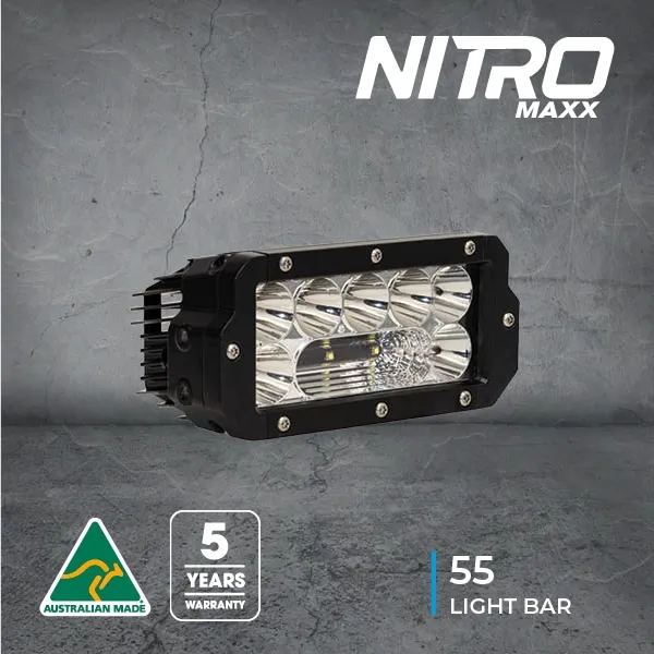 Nitro Maxx 55W 7" LED Light Bar